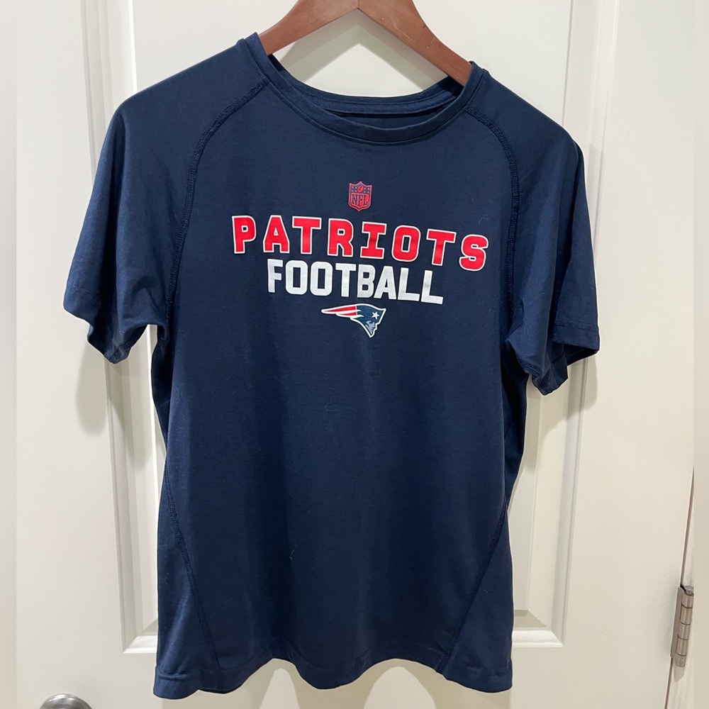 NFL Patriots Kids Navy Blue T-Shirt